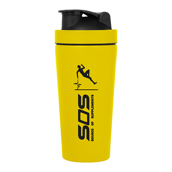 SOS Steel Shaker Yellow Color